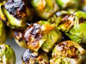 Grilled Brussels Sprouts with Garlic Butter