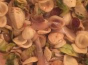Recipe Week: Orecchiette with Brussels Sprouts, Grapes Onion