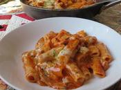 Chicken Parm Pasta Skillet