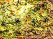 Broccoli Cheese Crustless Quiche