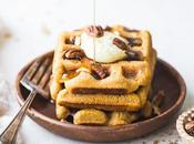 Gluten-Free Vegan Pumpkin Waffles (Freezer Friendly!)