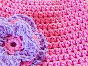 Handmade Baby Pink Purple With Flower Months