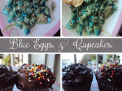 Blue Eggs Cupcakes