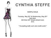 Shopping Cynthia Steffe Sample Sale