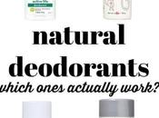 Natural Deodorants Review (Including Lume)