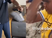 Girl Beaten Stripped Unclad Stealing Boyfriend’s Gold That’s Worth About 700k (Video)