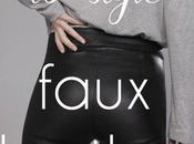 Style Faux Leather Leggings