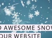 Make Snow Your Blog Website