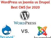 WordPress Joomla Drupal Best 2020 (Comparison)