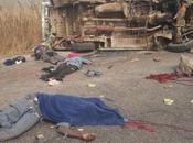Sad! Many Crushed Dead Dangote Truck Along Ogbomoso-Ilorin Road [Photos]