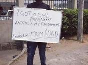 PHOTO: Punishment Nigerian Parents Gave Their Impregnating Girl