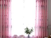 Pretty Pink Curtains