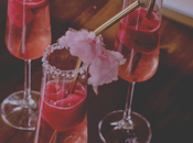 Ingredient Valentine&#8217;s Cocktail- Raspberry Sorbet Rose Floats