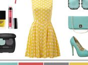 Yellow Polka Dots Tiffany Blue…