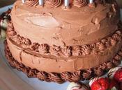 Chocolate Mudcake with Swiss Meringue Buttercream Frosting Happy Bloggerversary!
