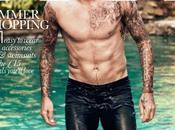 Warned Drooling Flashes David Beckham First Male Cover Elle.