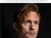 Alexander Skarsgård Cuddles with Lamb Bullett Magazine Photoshoot