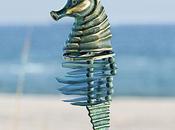 Beautiful Seahorse Chimes Will Make Music Your Garden