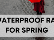 Stylish Waterproof Raincoats Spring