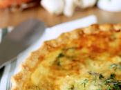 Spinach, Onion, Mushroom Quiche