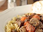 Cognac Beef Stew with Dijon Mustard
