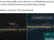 Your WhatsApp Account Multiple Mobile Devices: Report