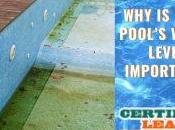 Your Pool’s Water Level Important?