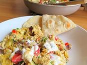 Mexican Scrambled Eggs Soft Flour Tortillas