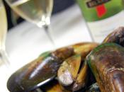 Mussels with Cider, Bacon Leeks