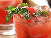 Watermelon Mint Mojito Cocktails