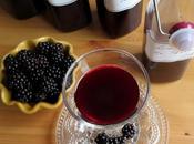 Homemade Blackberry Liqueur