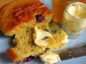 Blueberry Vanilla Breakfast Corn Bread