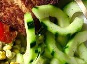 Norwegian Style Salmon Cakes with Dilled Cucumbers Corn Salad3 Read