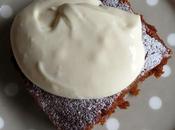 Small Batch Gingerbread Cake with Lemon Cream