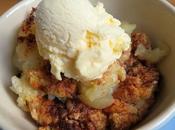 Apple Crisp with Sweet Biscuit Topping