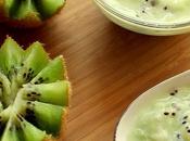 Pureed Kiwi Yogurt Babies