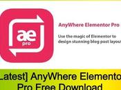 [Latest] AnyWhere Elementor Free Download
