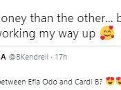 Efia REVEALS Difference Between Herself Cardi