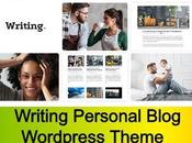 Writing Personal Blog WordPress Theme Free Download