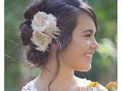 Blush Bridal Fascinator Wedding Head Piece FancieStrands