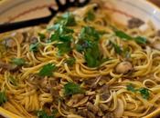 Mushroom Linguine