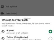 LinkedIn Users Control Their Posts
