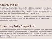 Diaper Rash: Characteristics, Causes Treatment