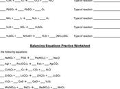 Balancing Equations Types Reactions Worksheet Answers Chemistry Identifying Basically, There Five Chemical Their Reactions.