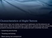 Night Terrors: Characteristics, Causes Treatment