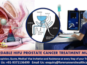 HIFU Prostate Cancer Treatment India Care Pathway Quality Life