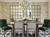 Scheming: Dining Room Drama with Kelly Wearstler’s Graffito Wallpaper