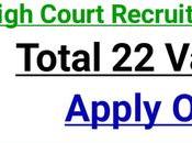 Gauhati High Court Recruitment 2021 Apply Vaccncy