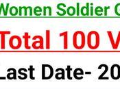 Indian Army Women Soldier Recruitment 2021 Vacancy