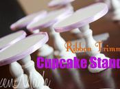 Ribbon Trimmed Cupcake Stands
